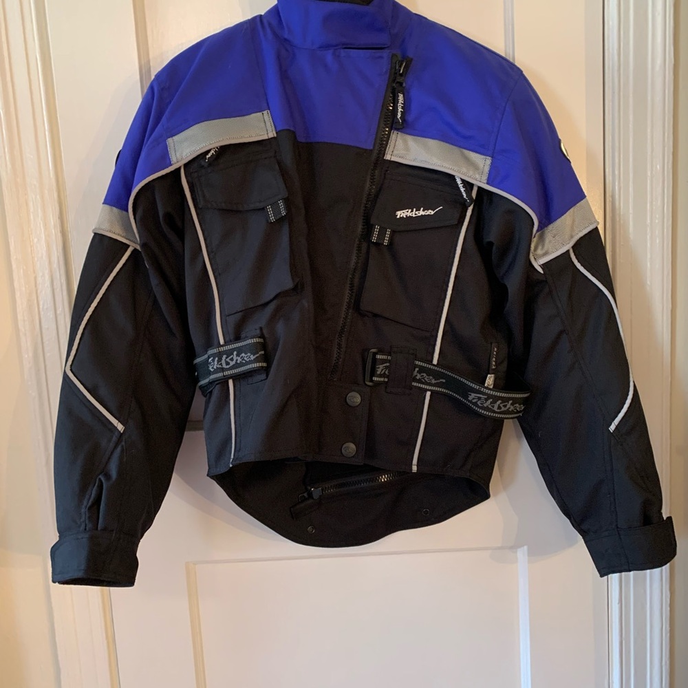 Fieldsheer women’s motorcycle jacket; vintage